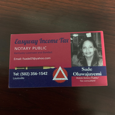 Folasade J. Oluwajuyemi Photo of Folasade J. Oluwajuyemi